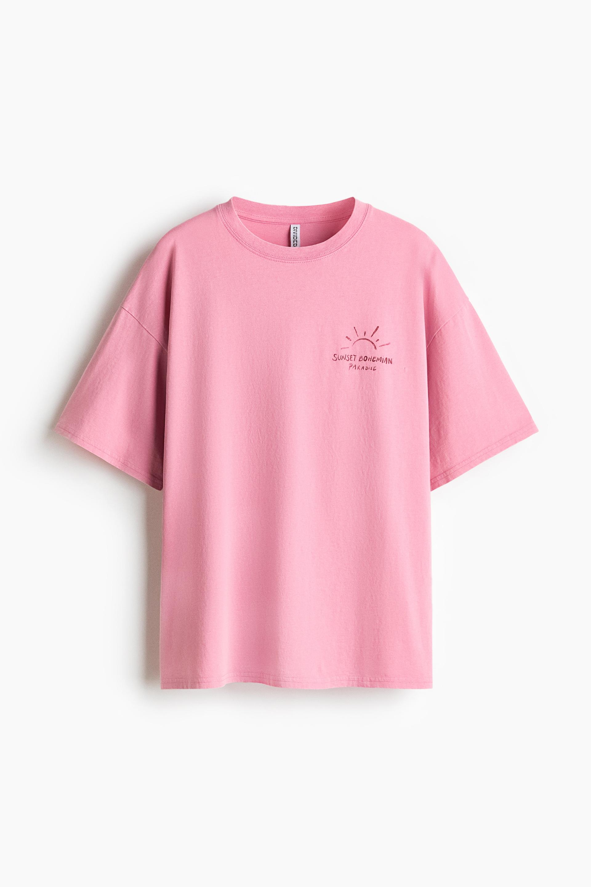 oversized t-shirt with printed motif