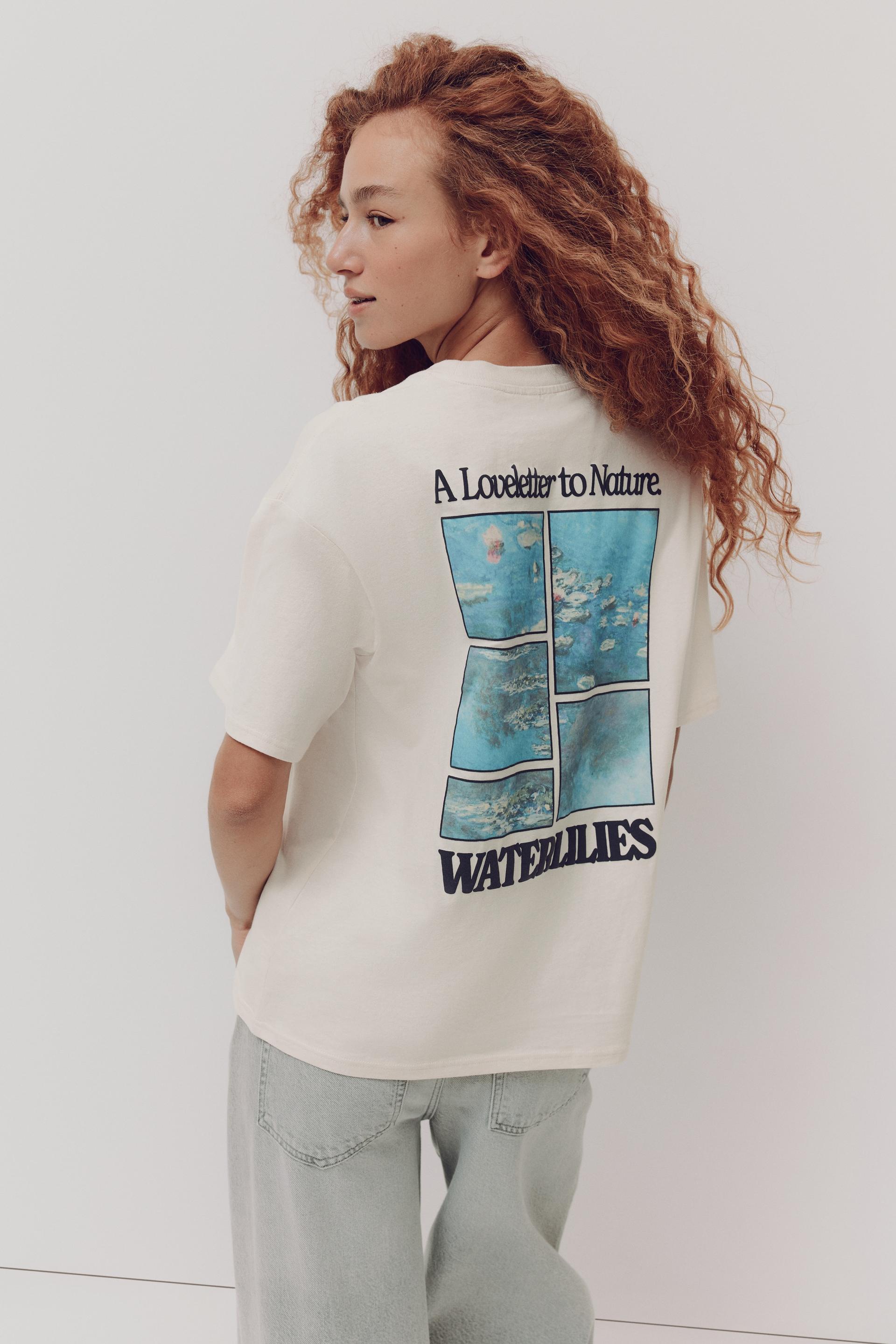 oversized t-shirt with printed motif