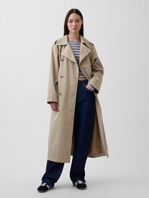 oversized trench coat