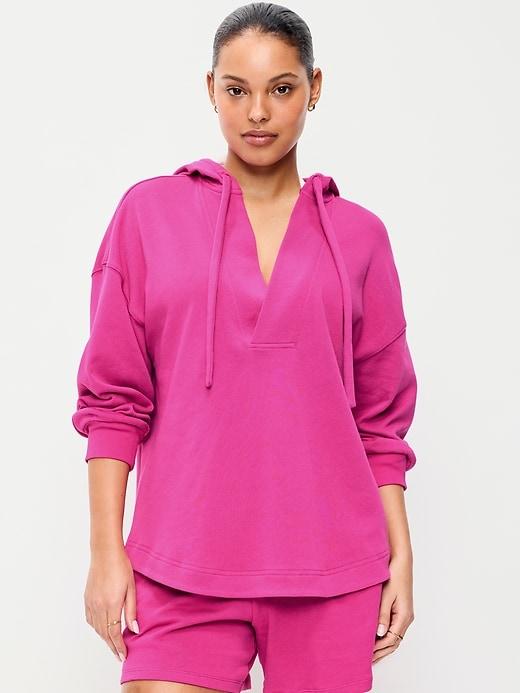 oversized tunic beach hoodie