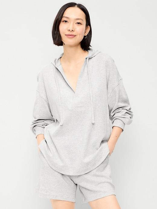 oversized tunic beach hoodie