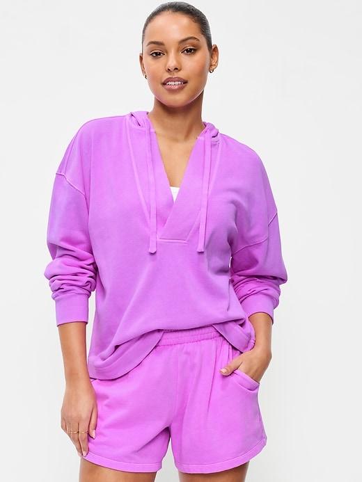 oversized tunic beach hoodie