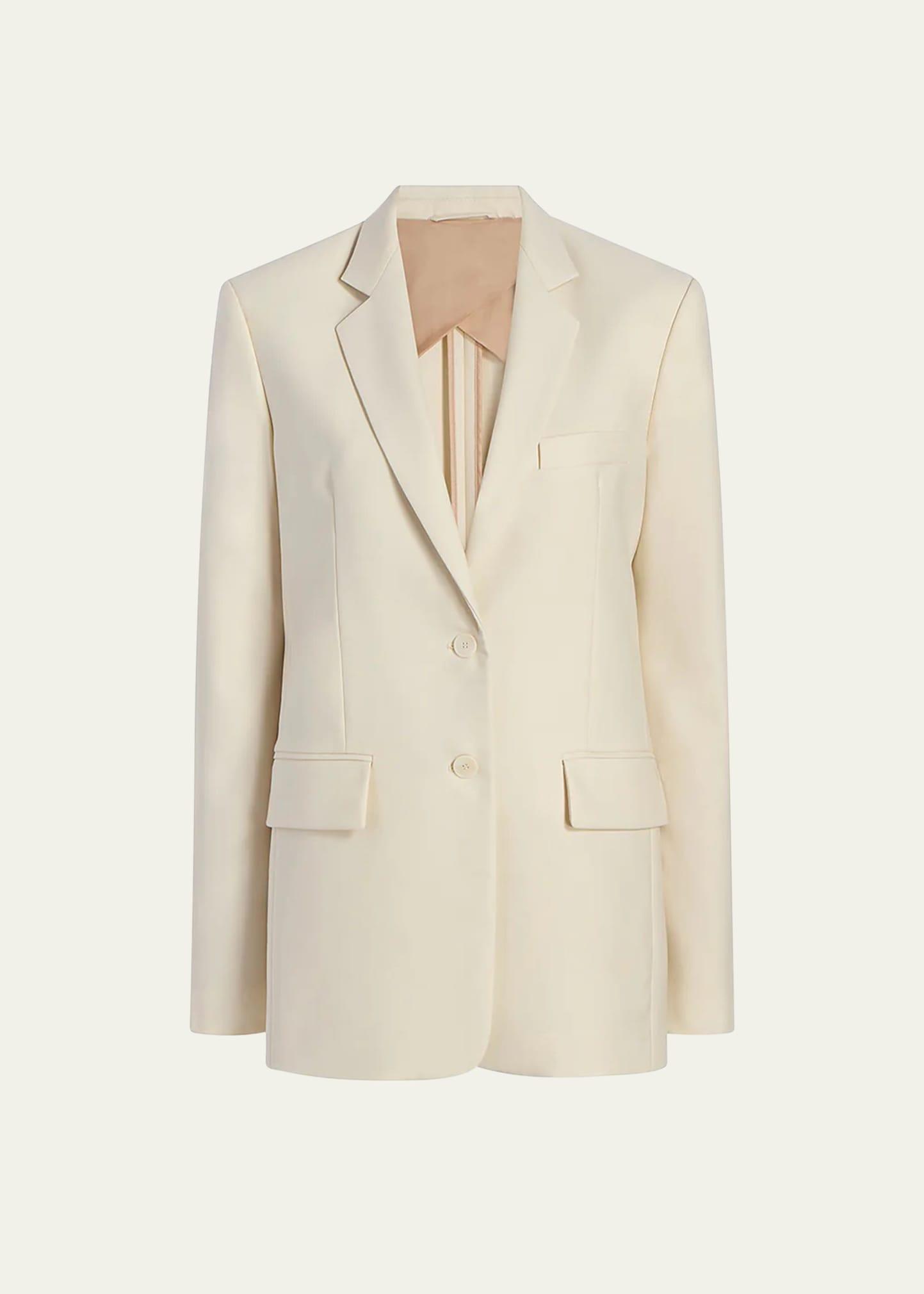 oversized wool blazer