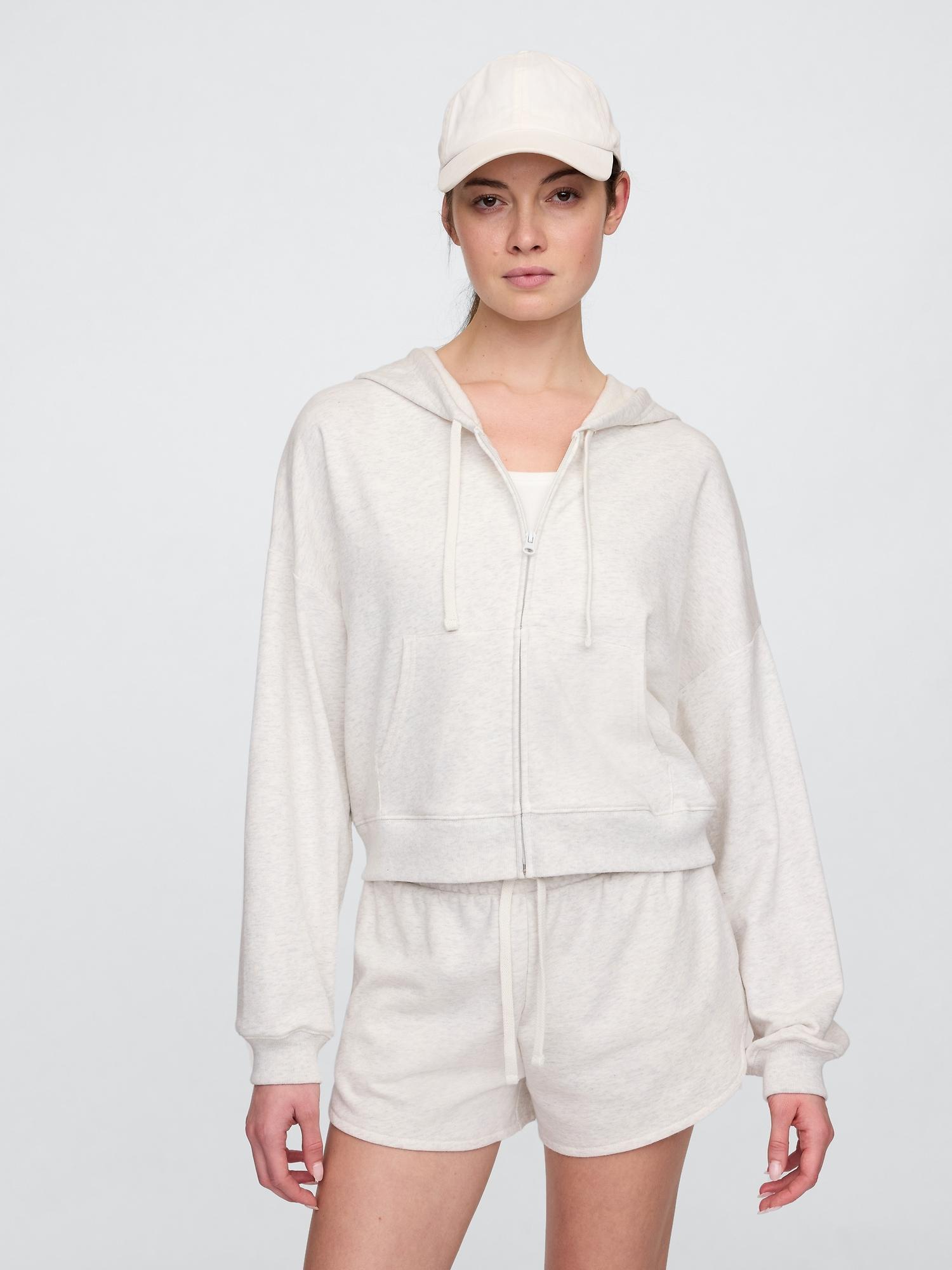 oversized zip hoodie