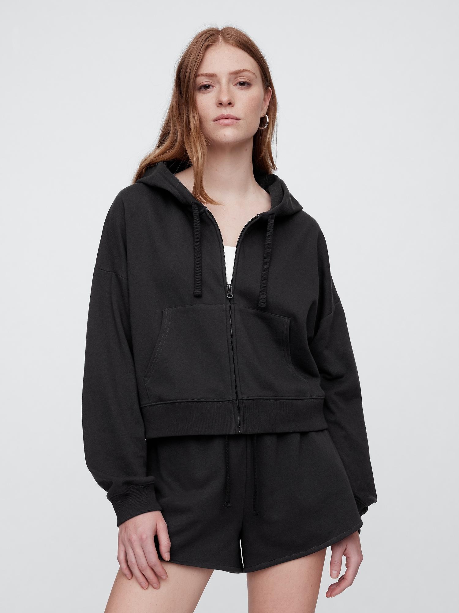 oversized zip hoodie