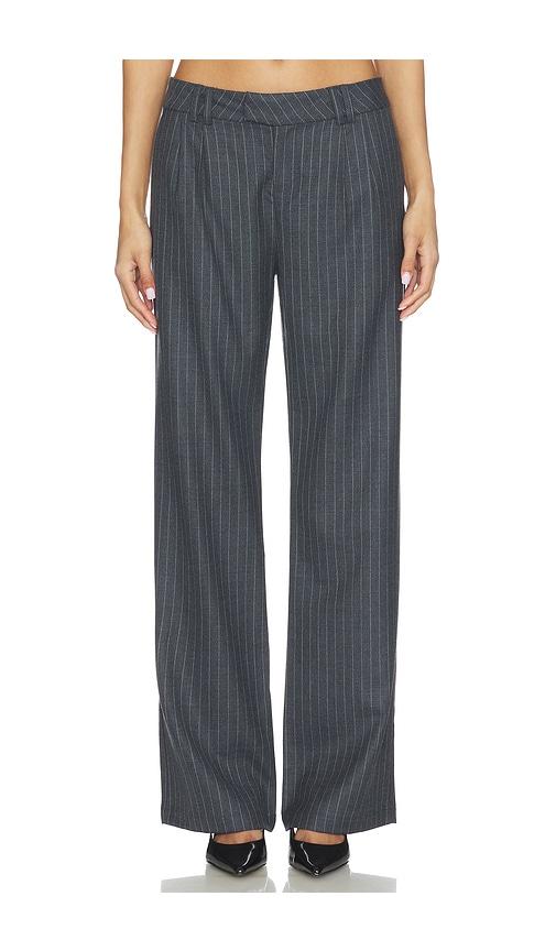 ow collection lani pant in charcoal.