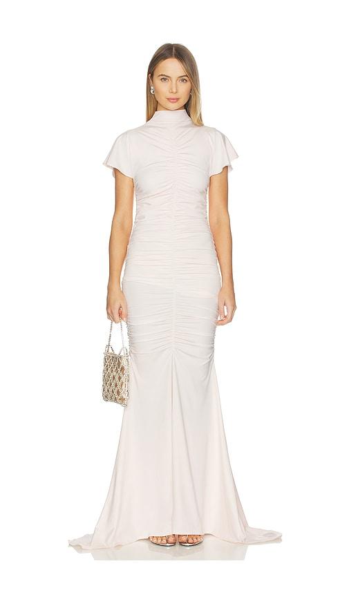 ow collection marla maxi dress in pink.