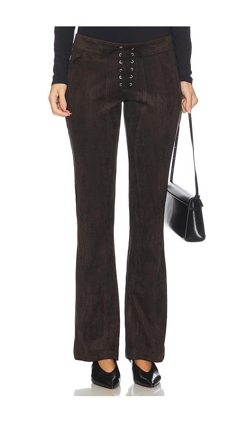 ow collection zelda pants in brown.