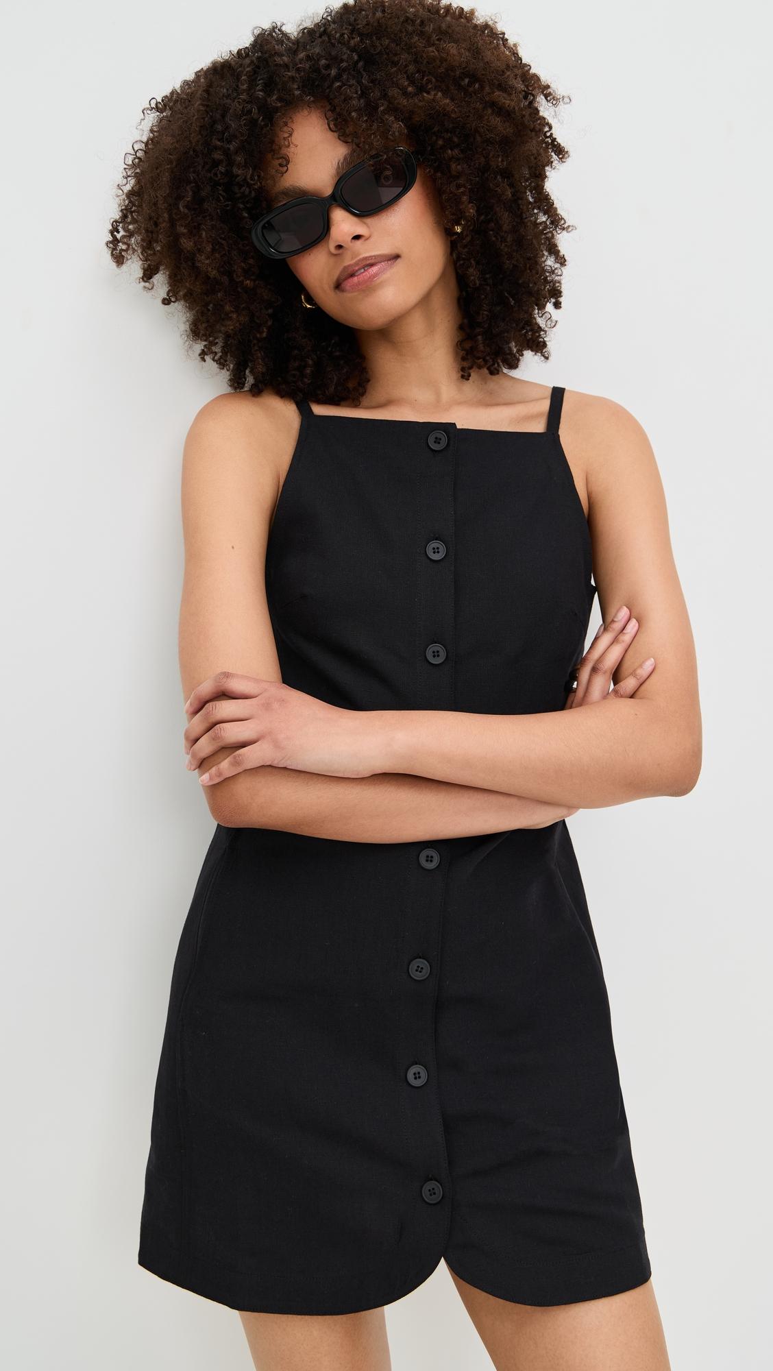 ozzy linen mini dress