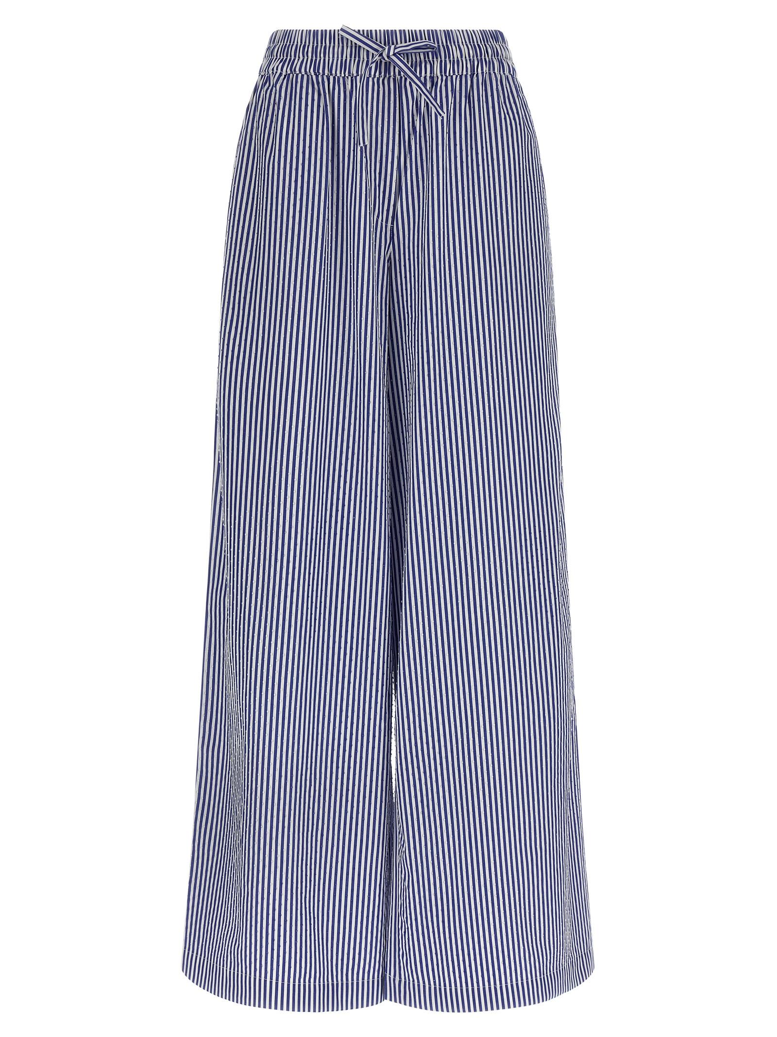 p. a.r. o.s. h. cashine pants blue cotton - women