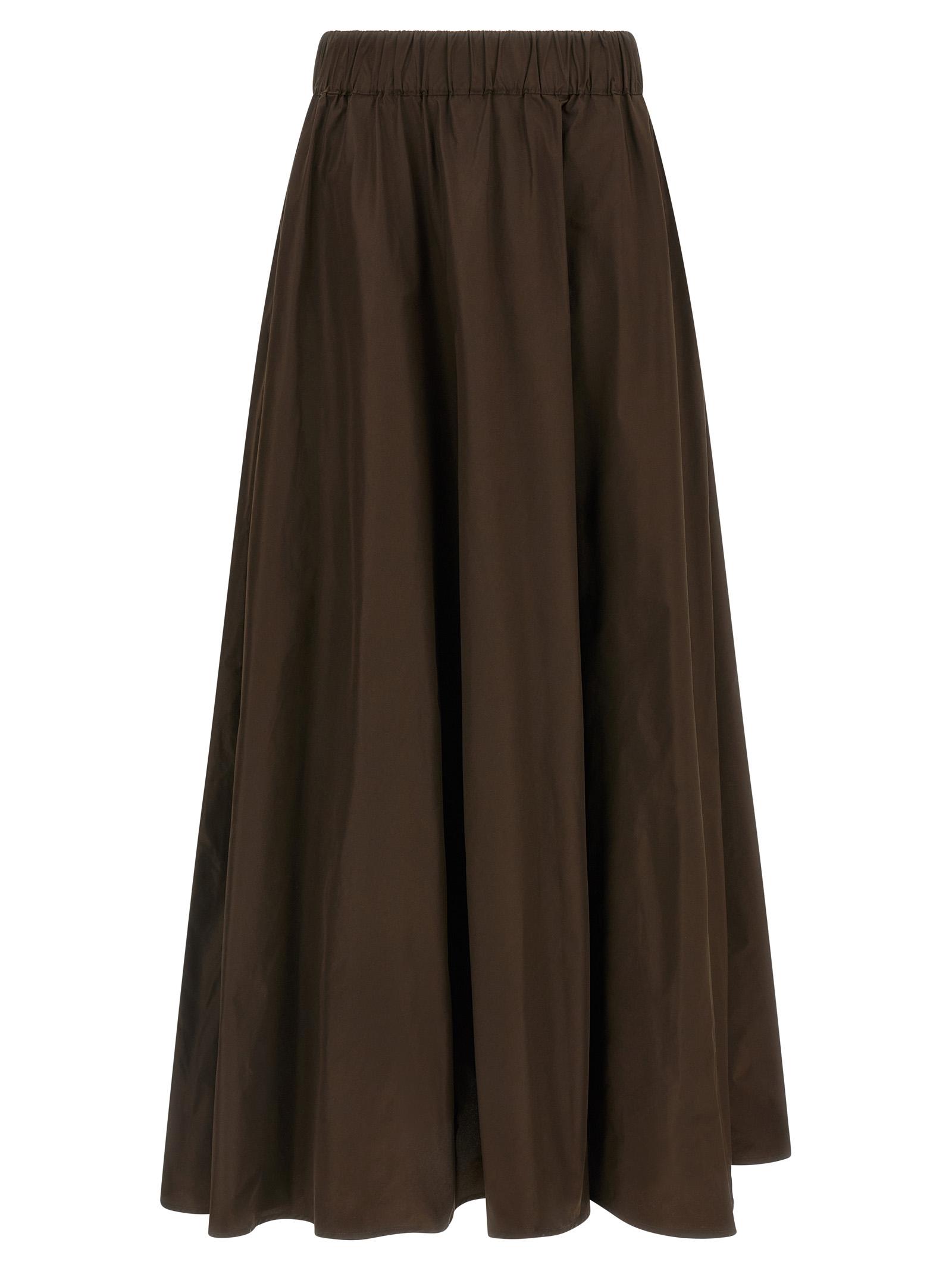 p. a.r. o.s. h. pimpy26 skirt brown polyester - women