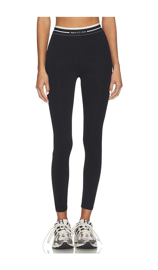 p.e nation avant full length legging in black.