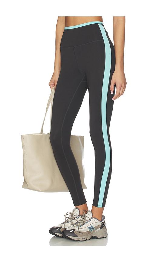 p.e nation convex full length legging in black.