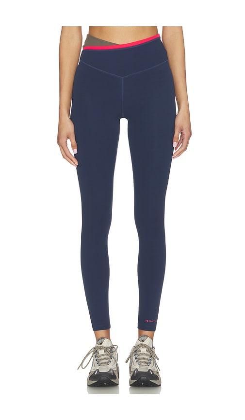 p.e nation status full length legging in navy.