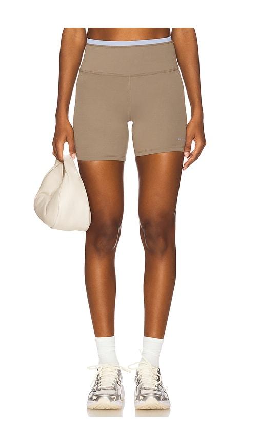 p.e nation stellar 5 bike short in grey.