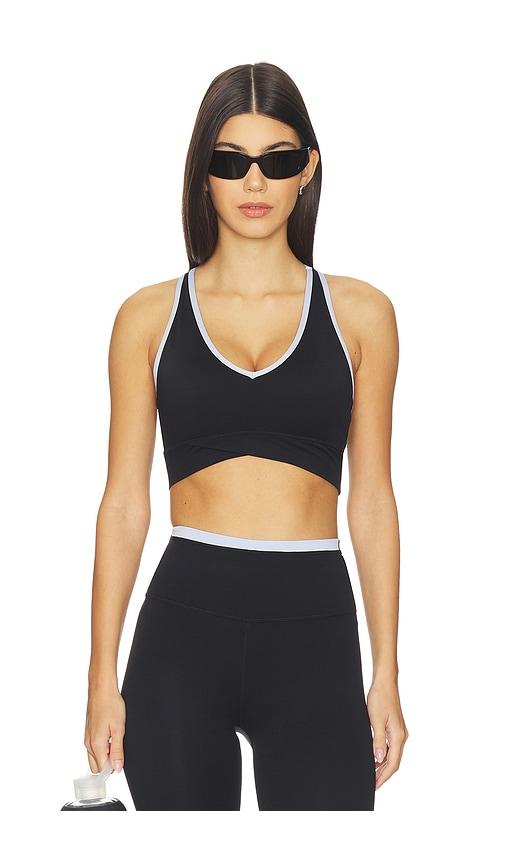 p.e nation vita sports bra in black.