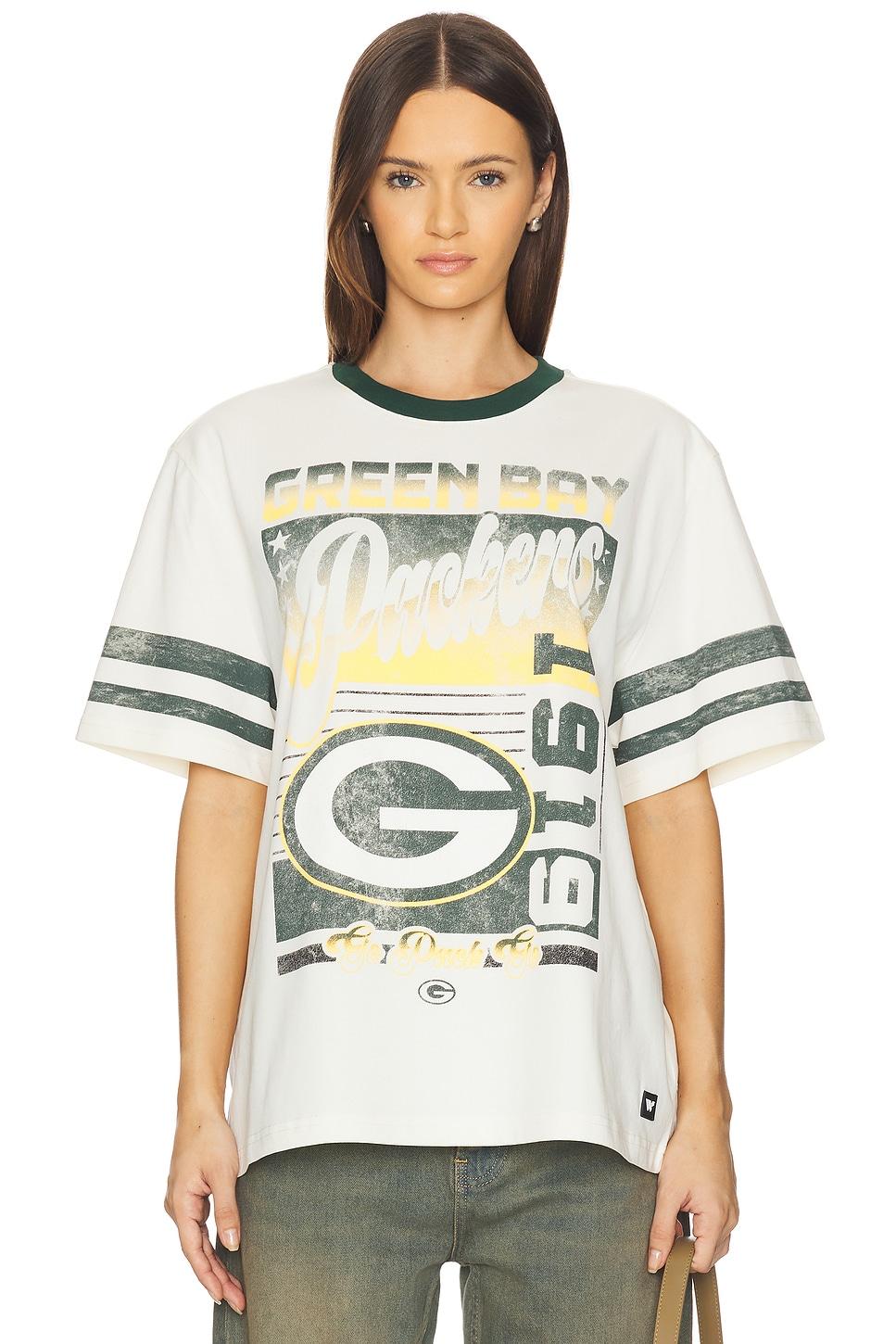 packers drop shoulder vintage tee