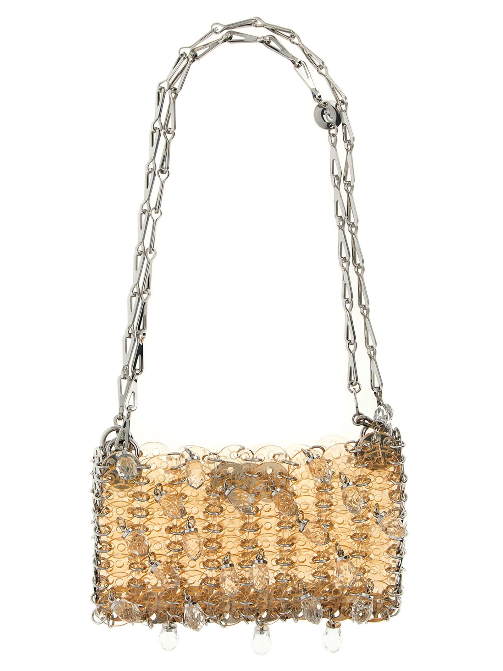 paco rabanne 1969 nano crystal resin shoulder bag