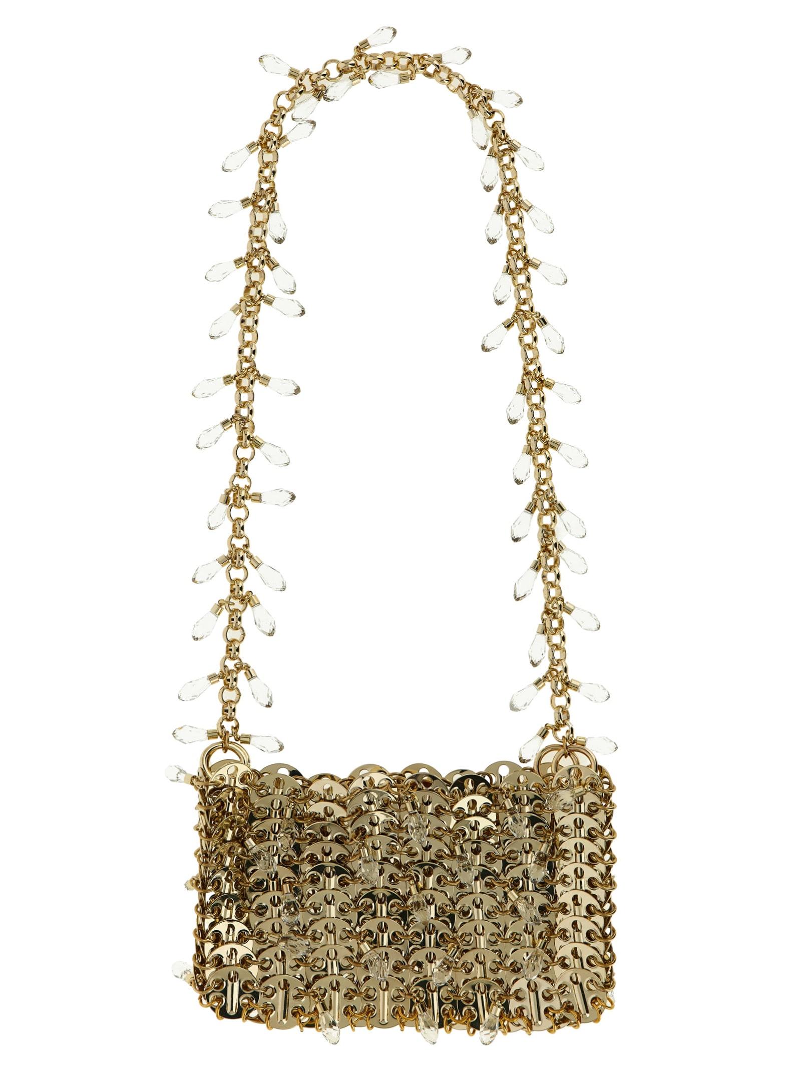 paco rabanne 1969 nano crystal shoulder bag
