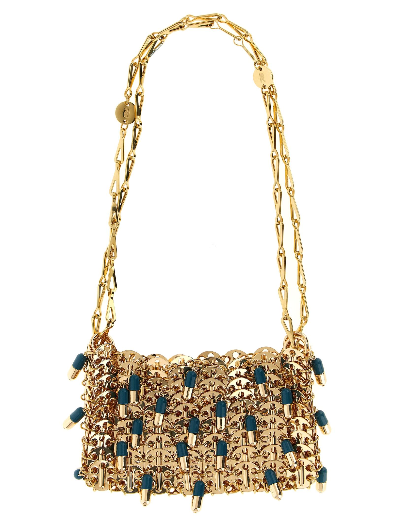 paco rabanne 1969 nano pils shoulder bag