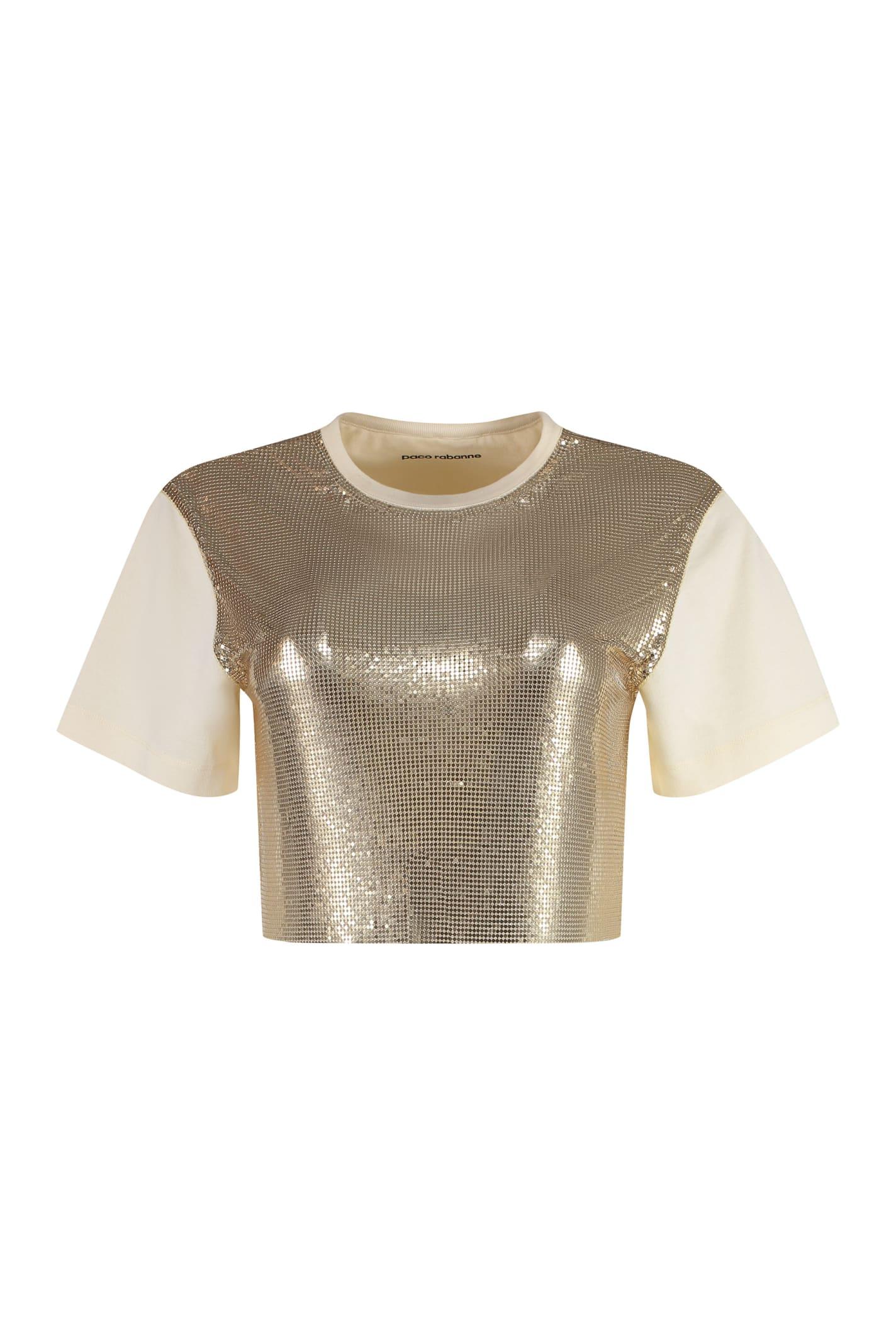 paco rabanne cotton t-shirt