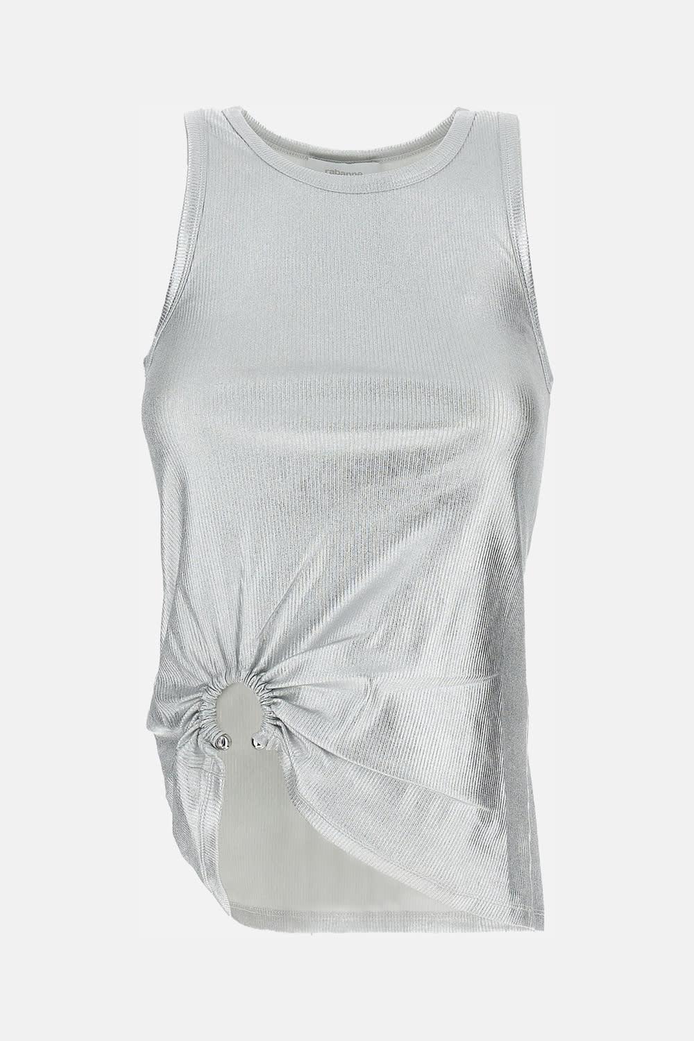 paco rabanne lacquered top