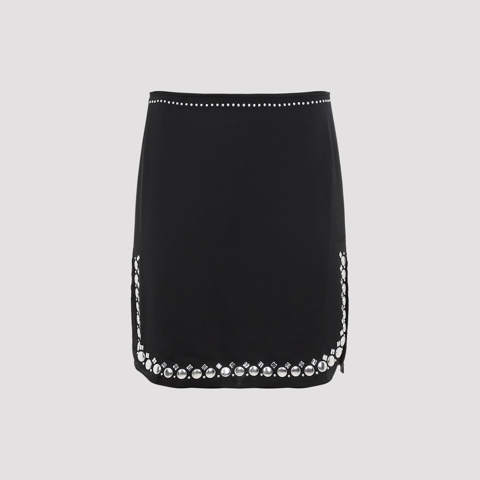 paco rabanne mini skirt