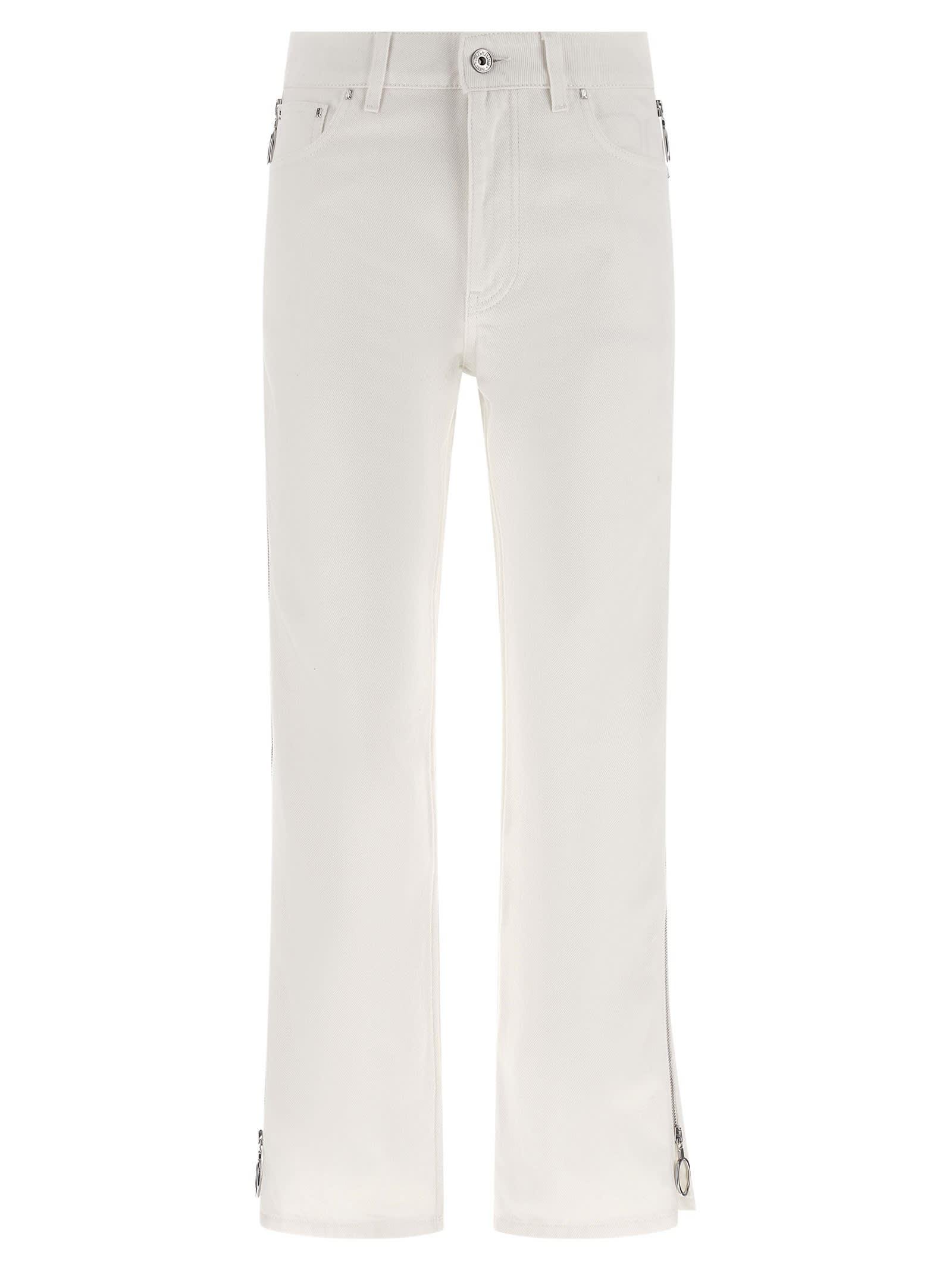 paco rabanne zip jeans