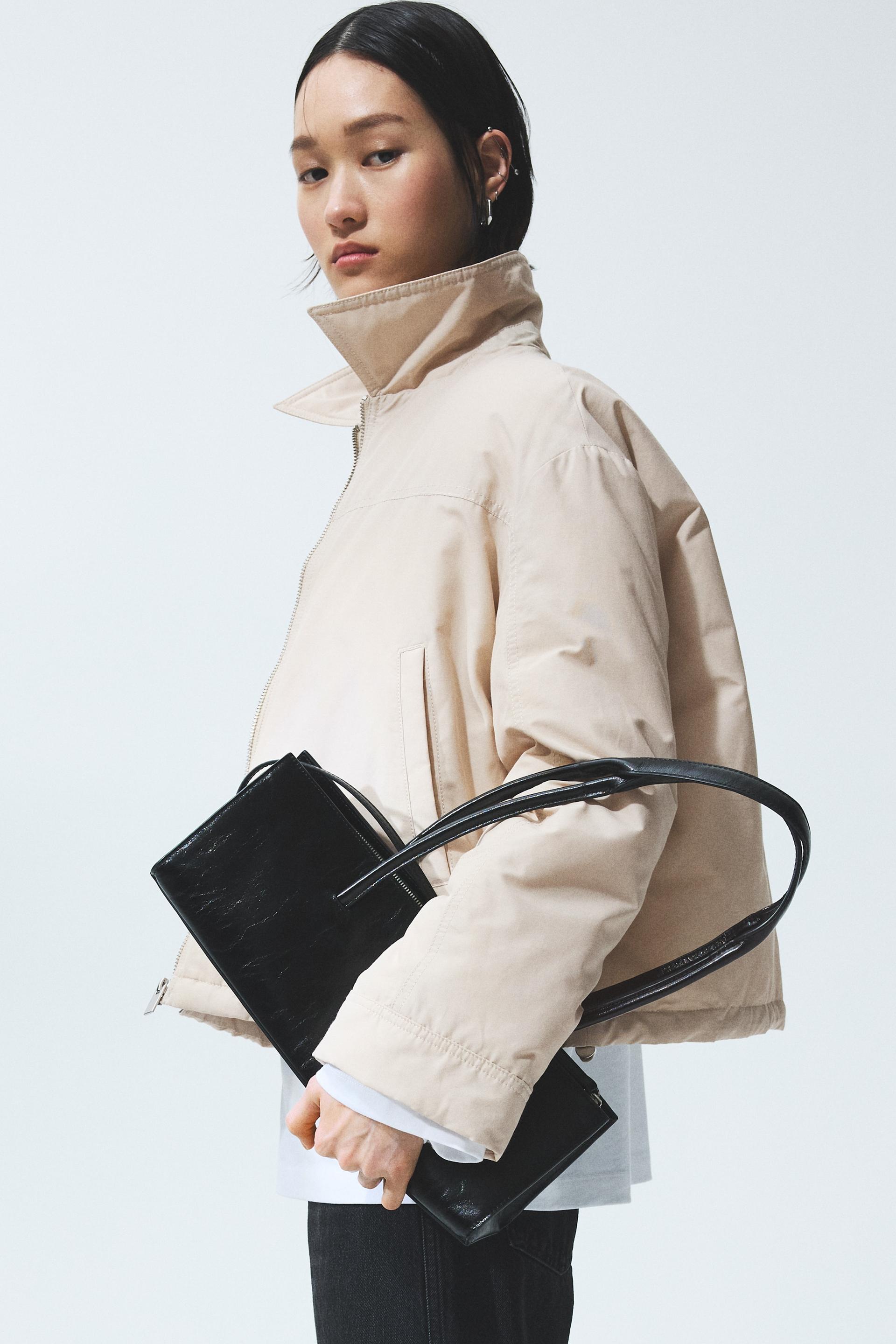 padded bomber jacket