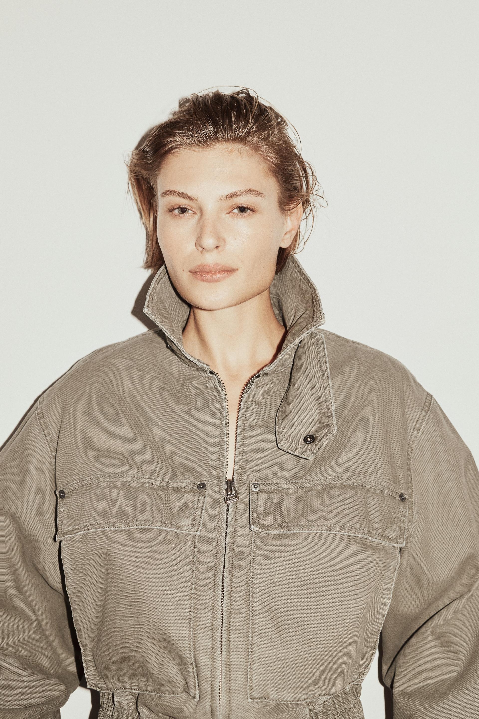 padded canvas jacket