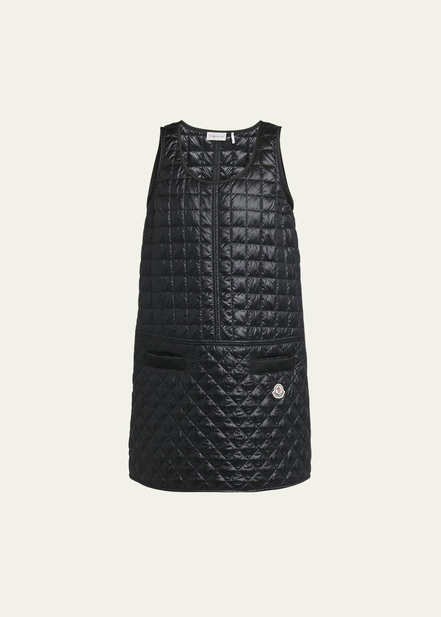 padded mini dress