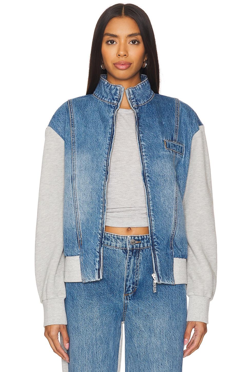 page terry denim jacket