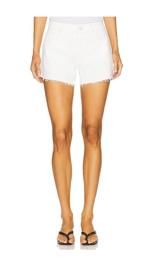paige dylan short in white.