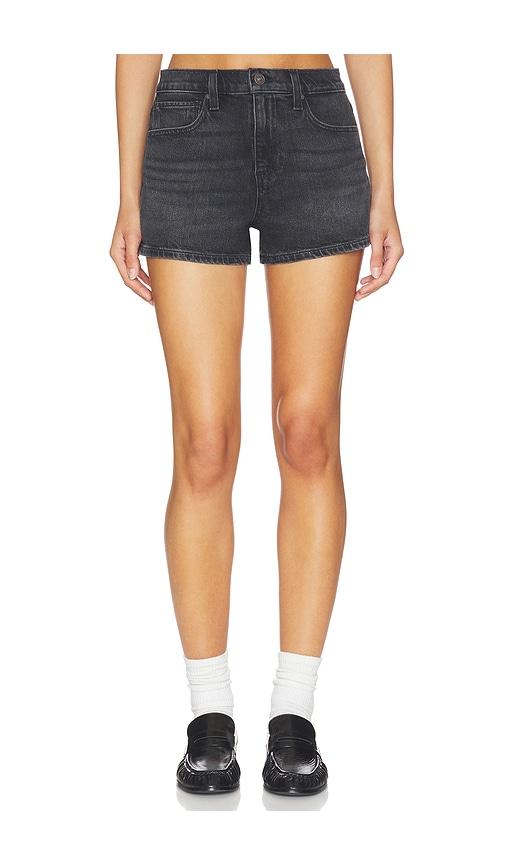 paige hayley short in black.