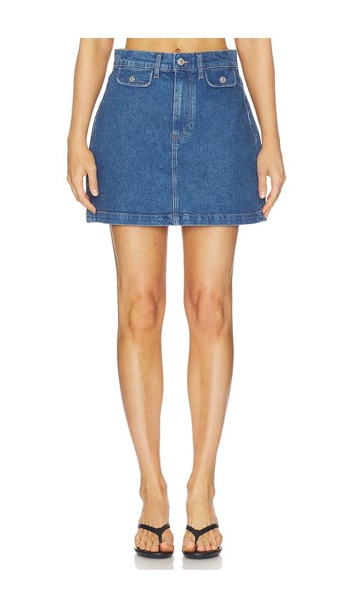 paige janelle skirt in blue.