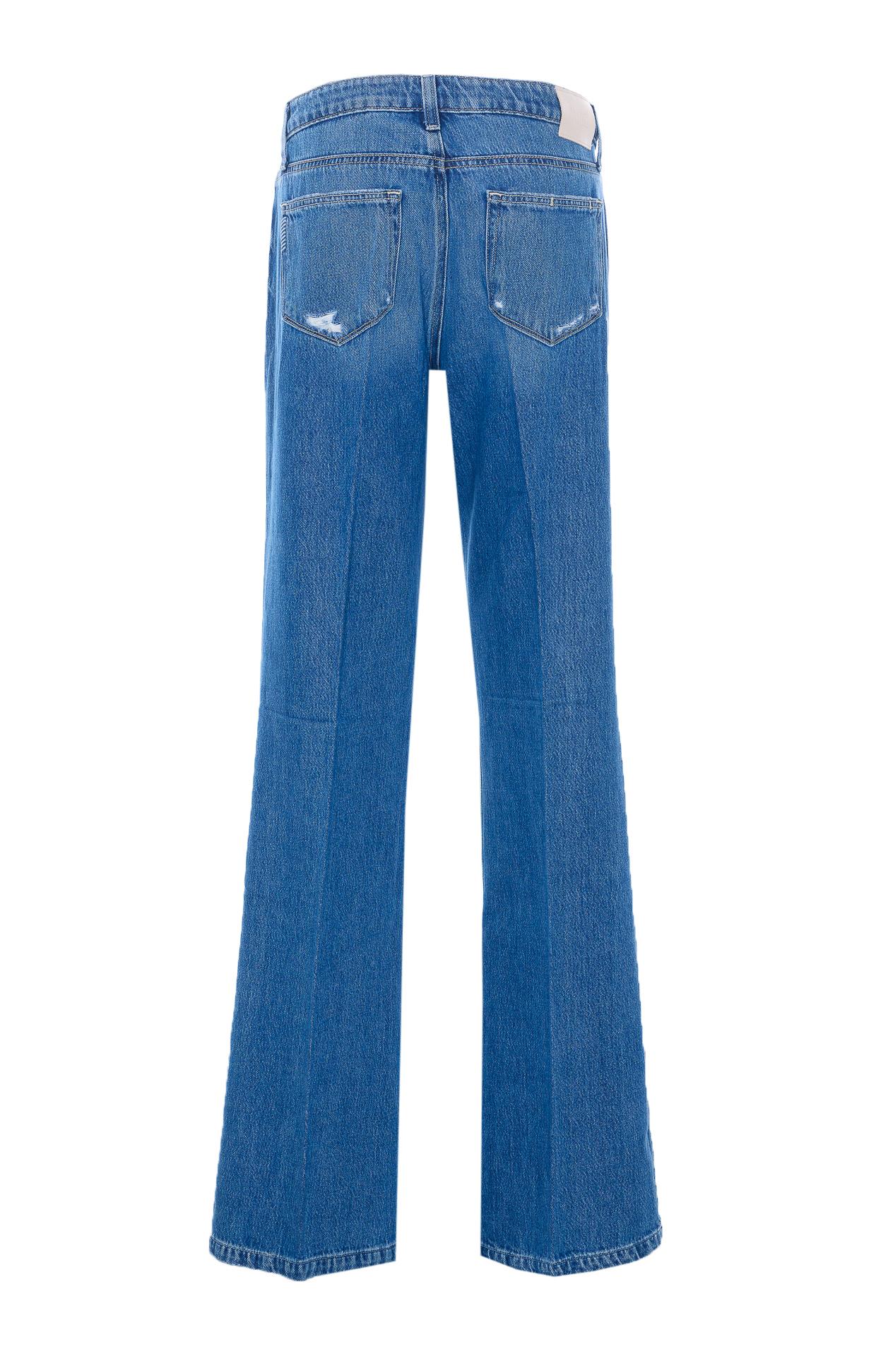 paige jeans blue cotton - women