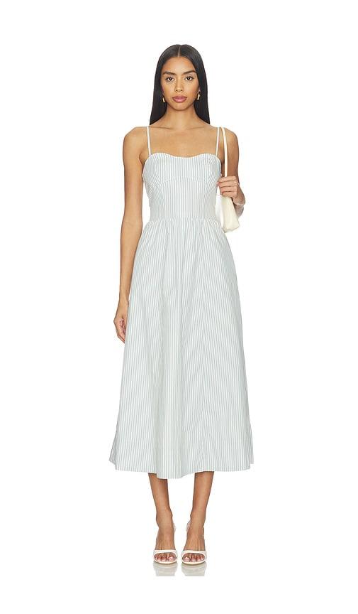paige natalee dress in white.