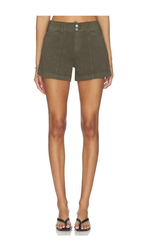 paige olivia short in green.