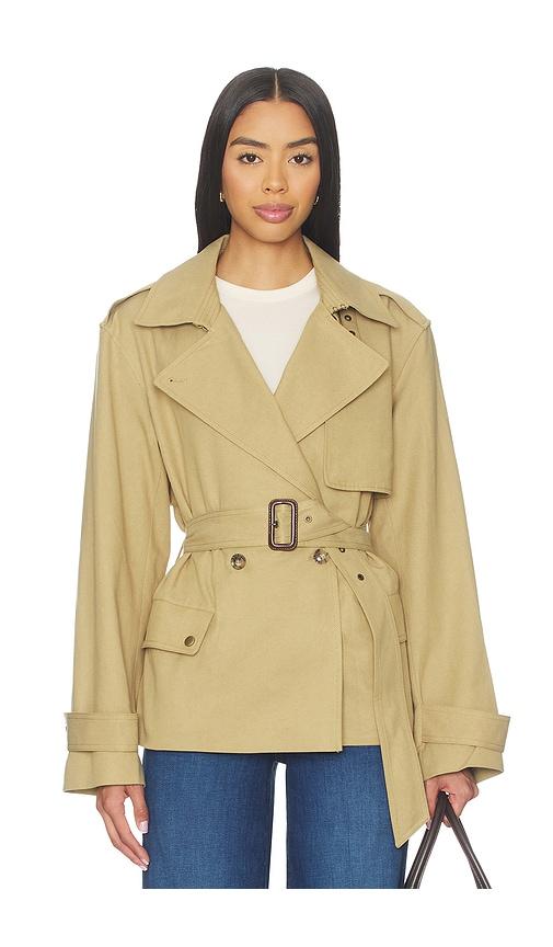 paige orsina jacket in beige.
