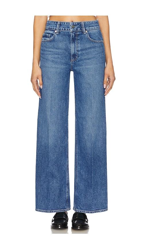 paige petite sasha jeans in blue.
