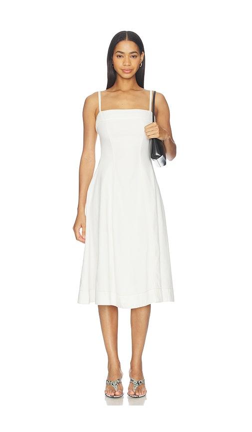 paige pippa dress in ivory.