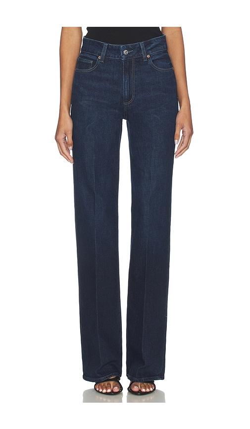 paige sasha jeans in navy.