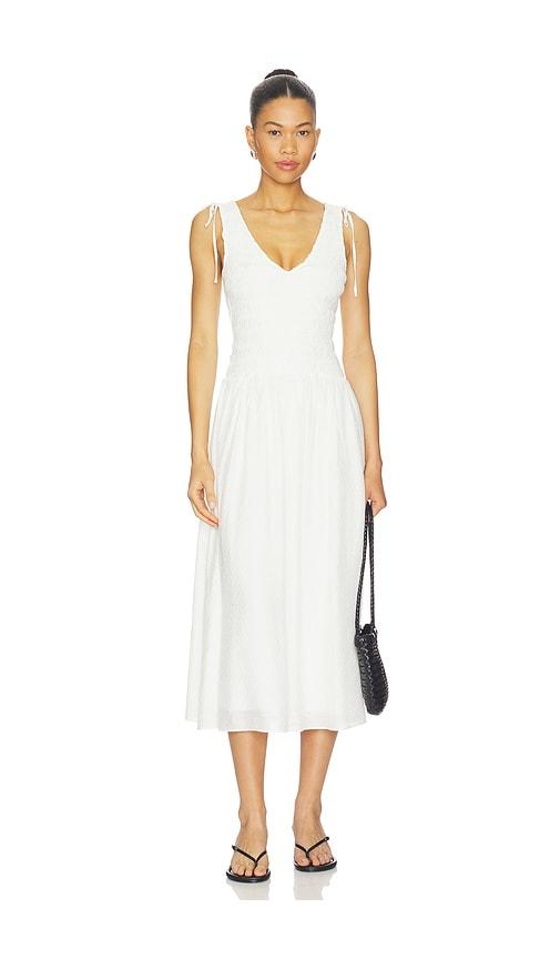 paige sebastian dress in white.