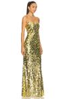 paillette cami gown