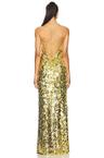 paillette cami gown