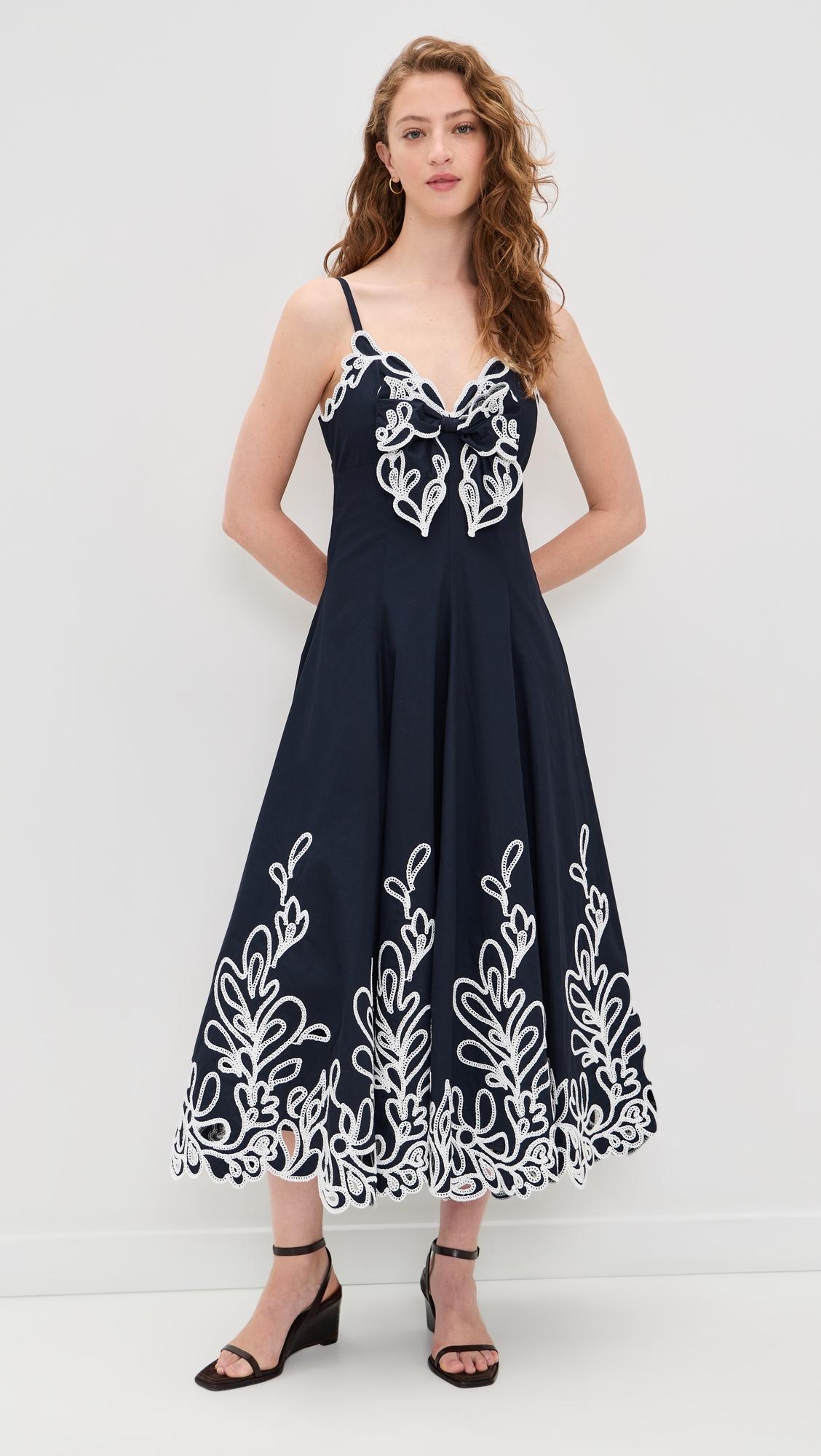 paisley bloom embr dama dress