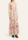 paisley-print sleeveless maxi dress