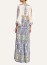 paisley silk maxi dress