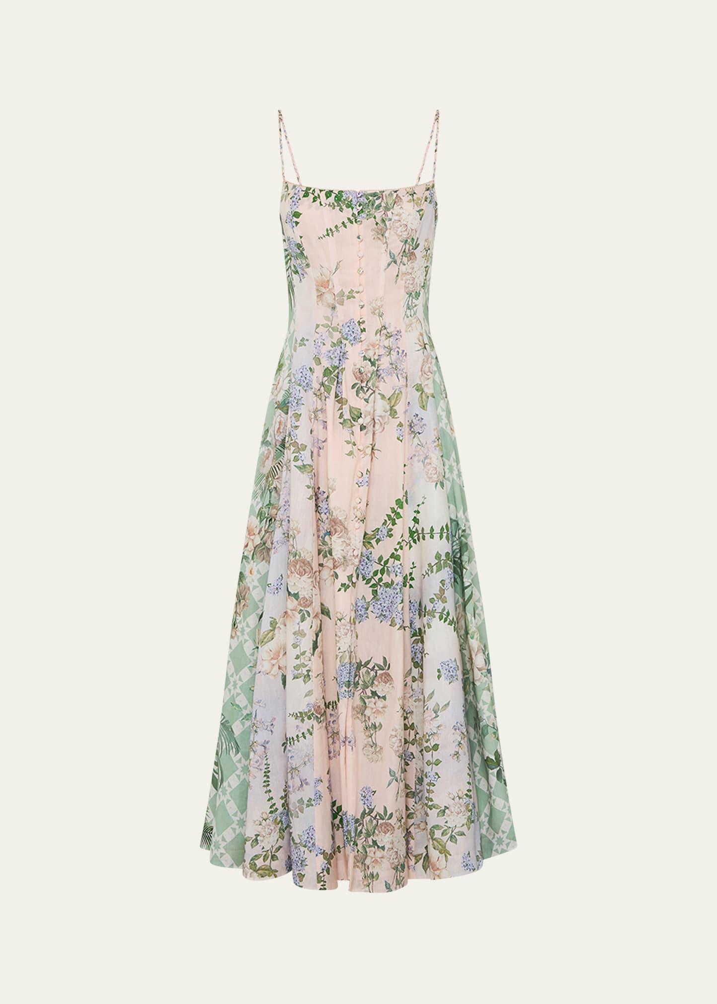 palacio playground corset maxi dress