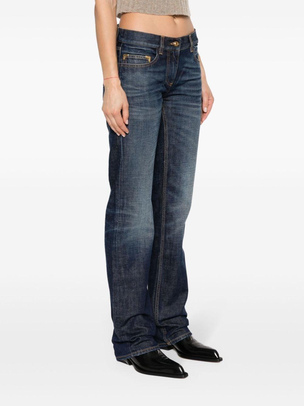 palm angels jeans blue lining: polyester - women